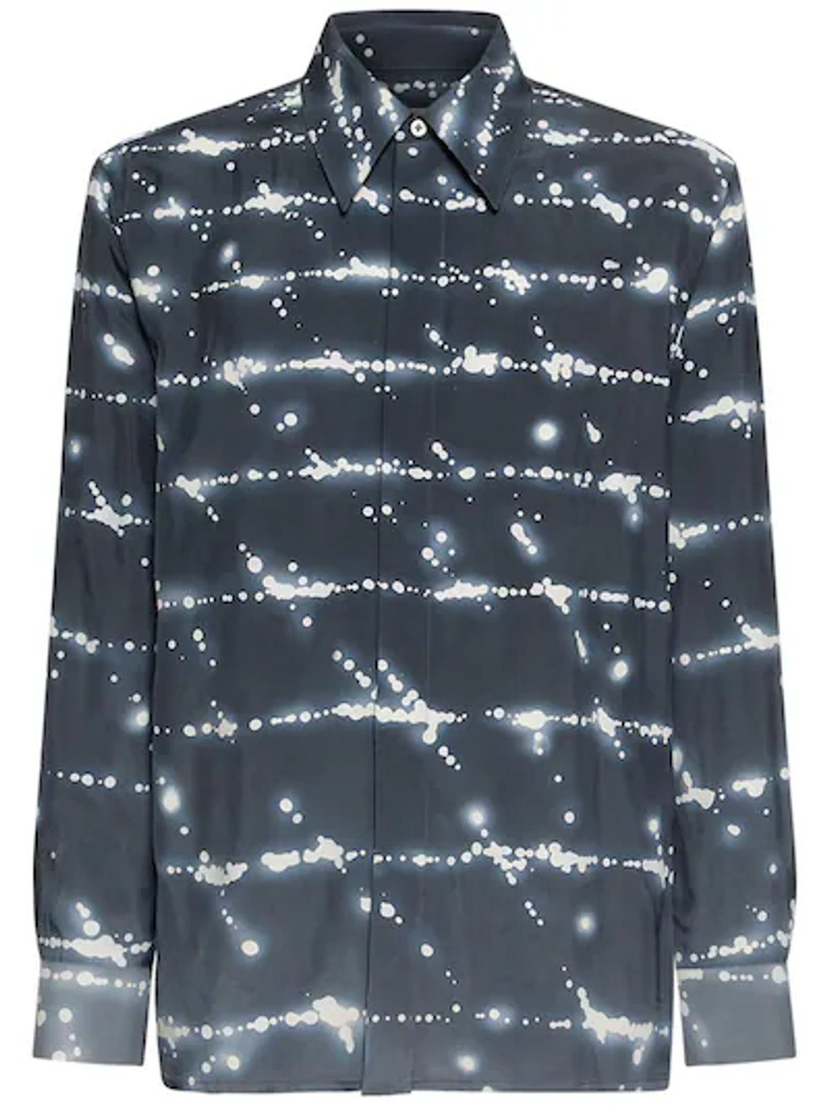 Jil Sander Blue City Lights Print Shirt