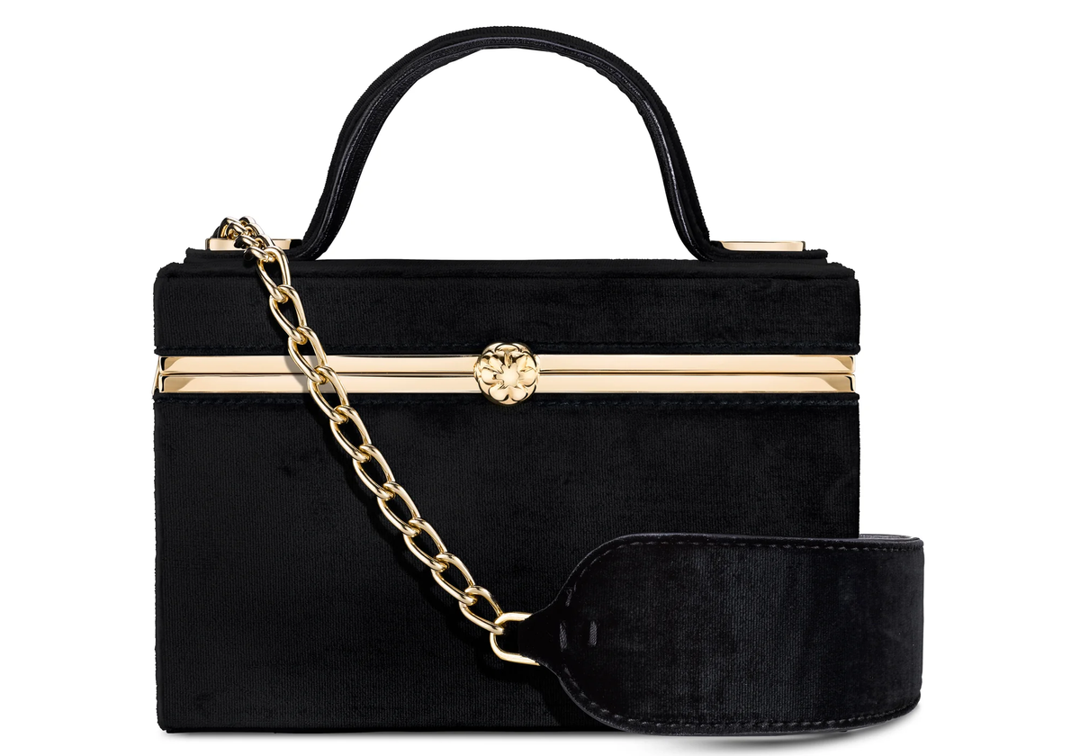Tyler Ellis Black Diamond Crushed Velvet