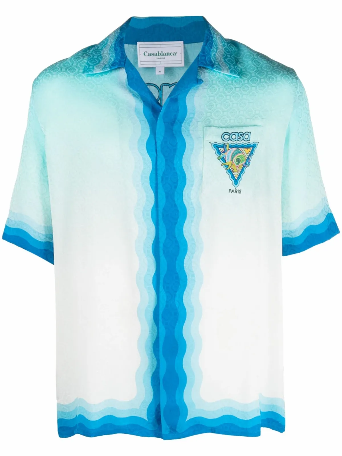 Casablanca Alebrije Armadillo Silk Shirt