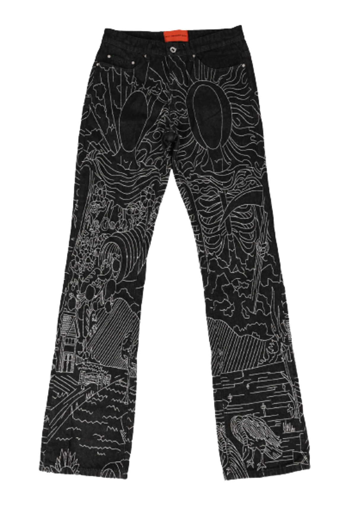 Who Decides War Duality Coal Denim Jeans