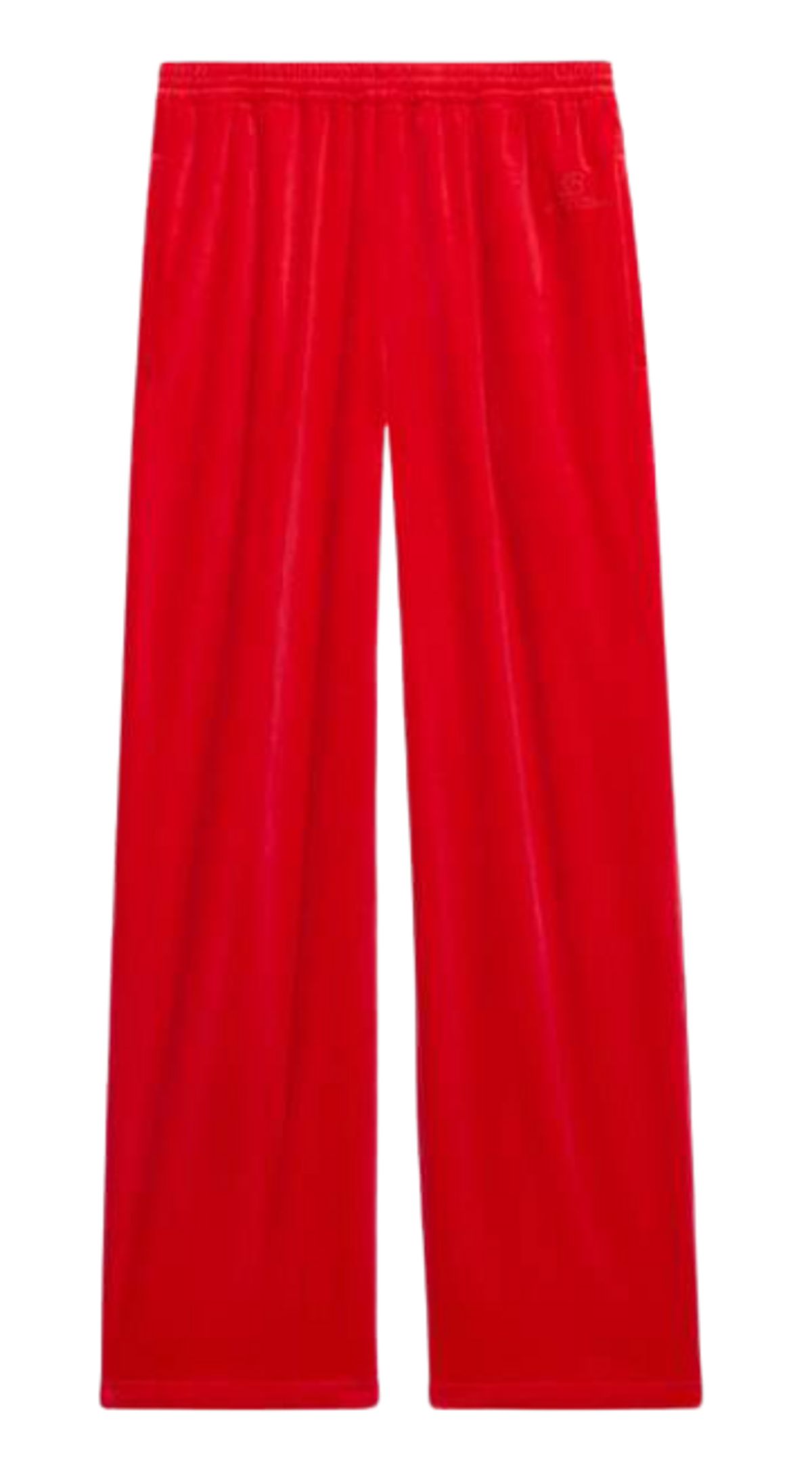 balenciaga pants red