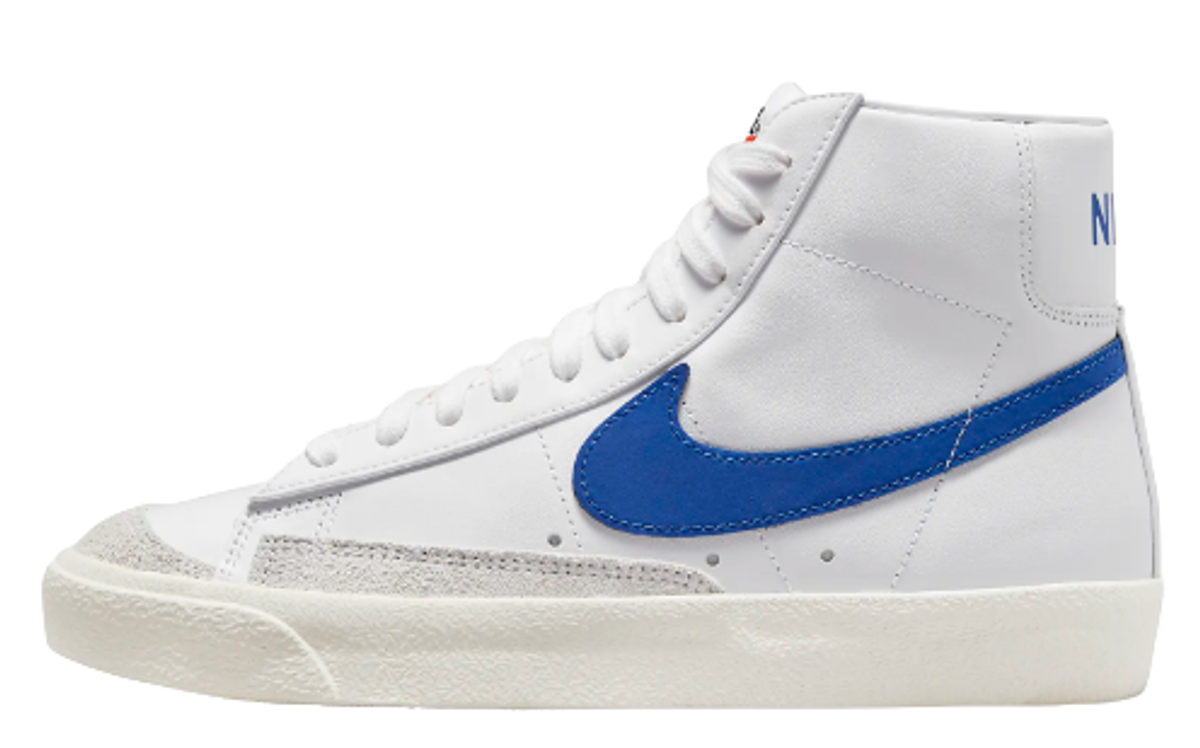 Nike White And Sail Blazer Mid 77 Sneakers