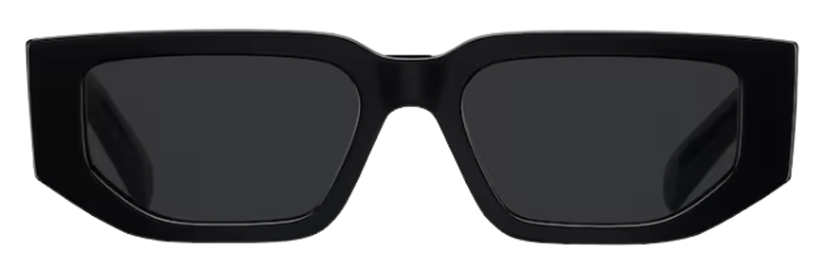 Prada Slate Gray Lenses Symbole Sunglasses