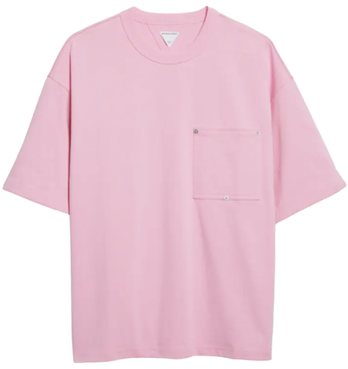 Bottega Veneta Pink Oversized Crewneck T-shirt