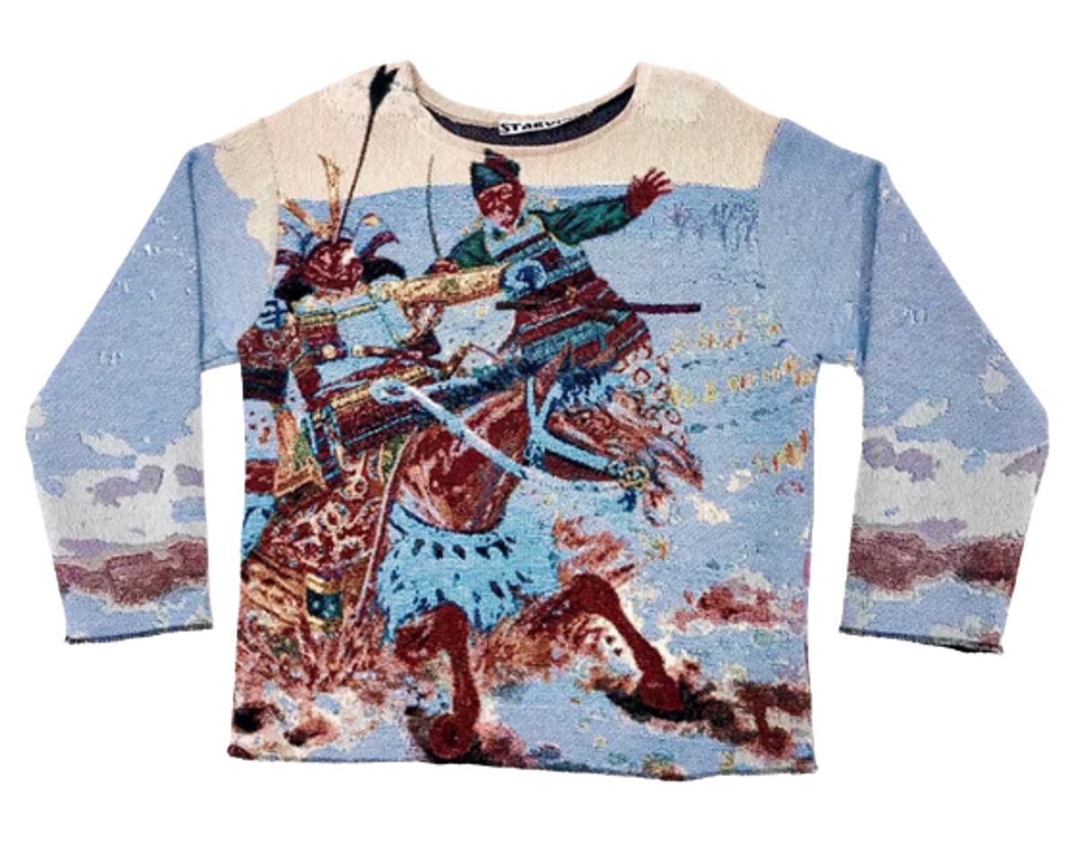 Starving Brand Mortality Crewneck Sweater