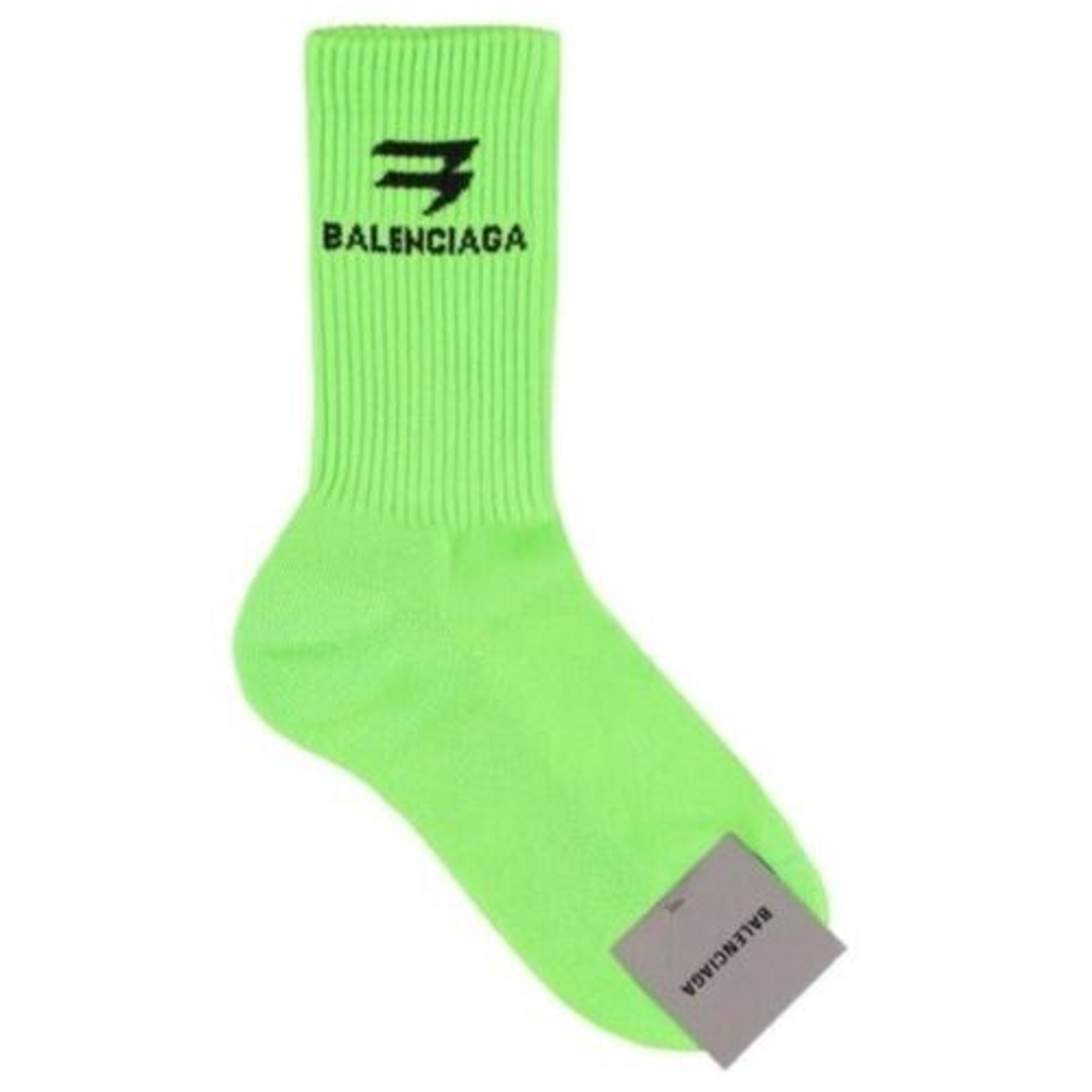 balenciaga sock shoes green