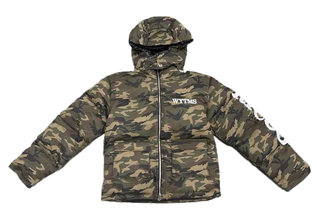 Ricco Gioventu WYTMS Camo Puffer Jacket