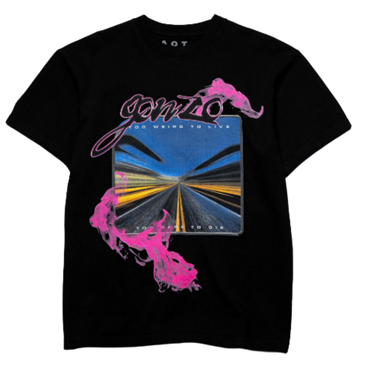 Always on Tour Gonzo Black T-Shirt