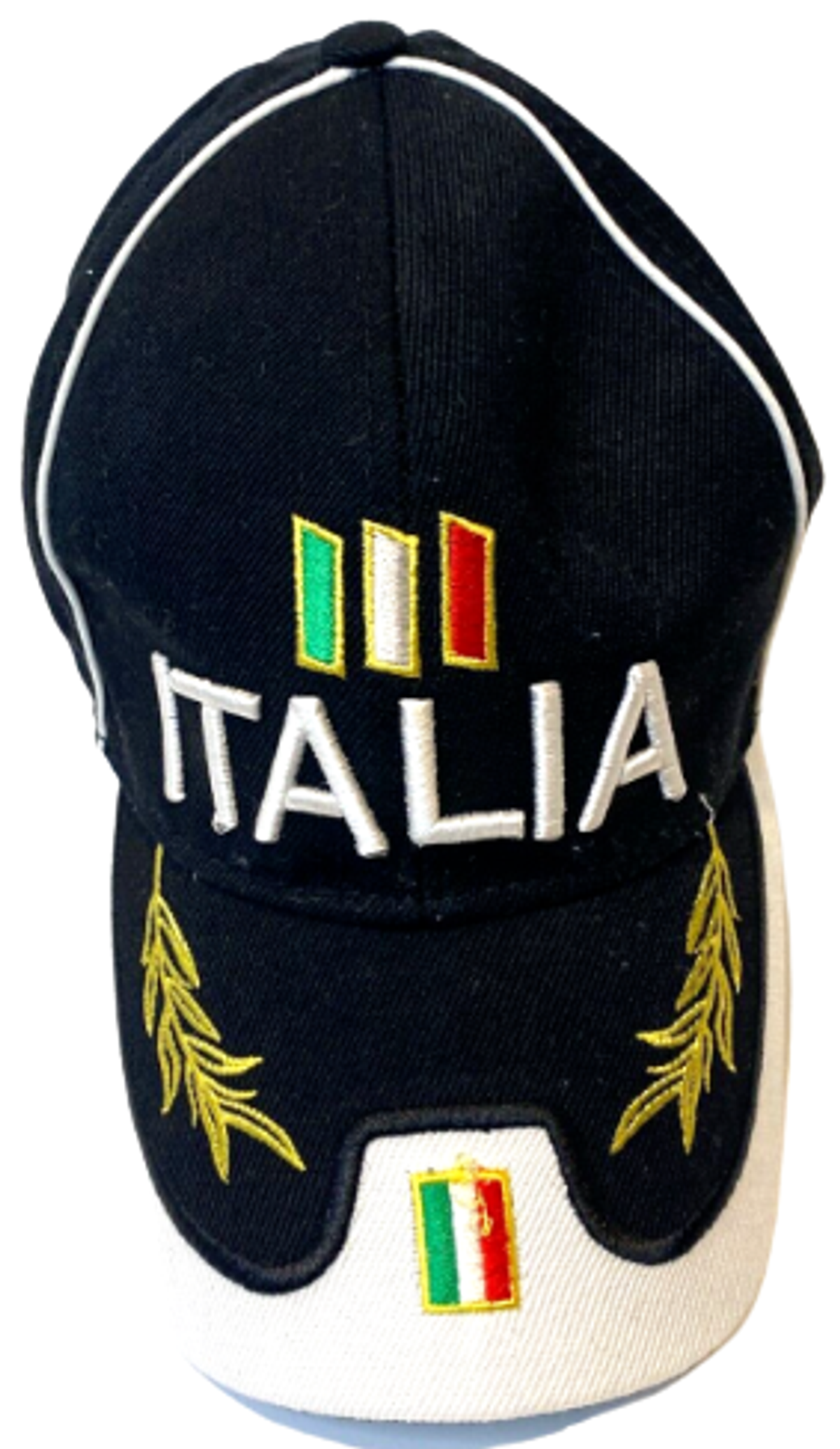 Vintage Italia Gold Oak Leaves Baseball Cap