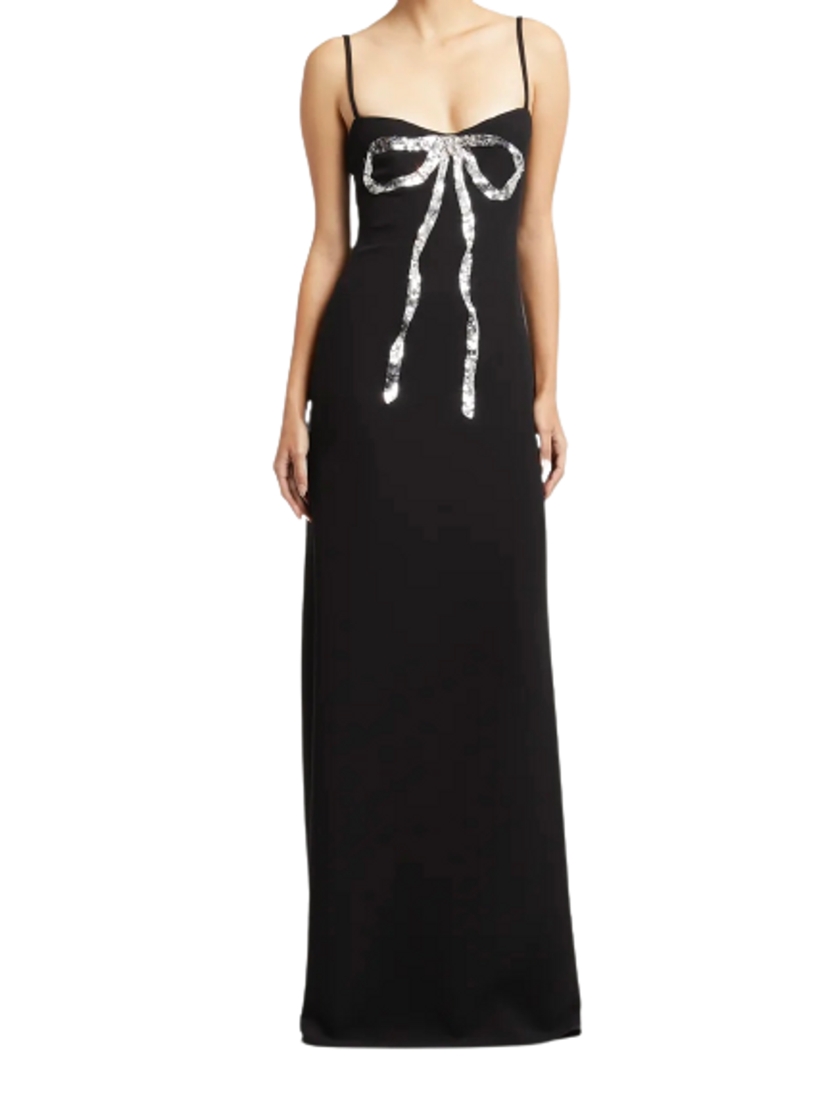 Valentino Garavani Long Sequins Gown Dress