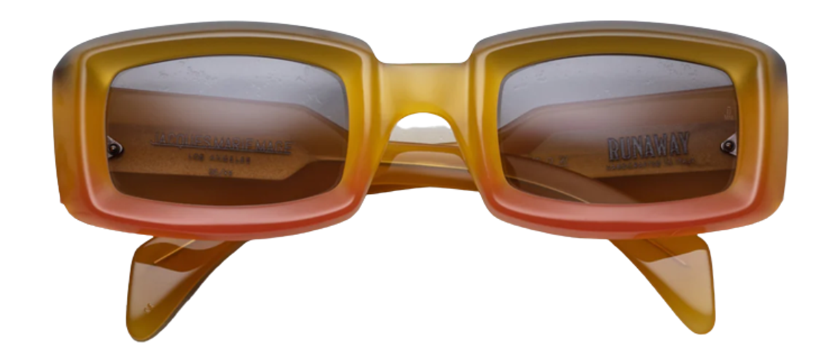 Jacques Marie Mage Orange Crush Runaway Sunglasses