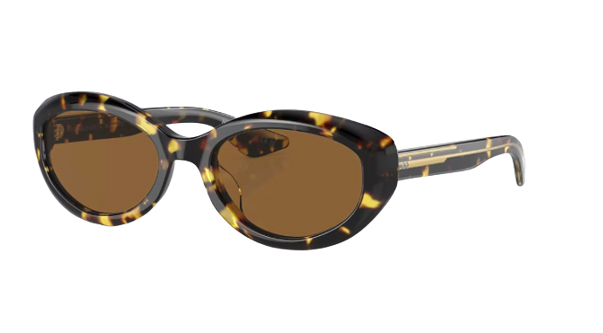 Oliver Peoples × Khaite 1969C Acetate Brown Sunglasses