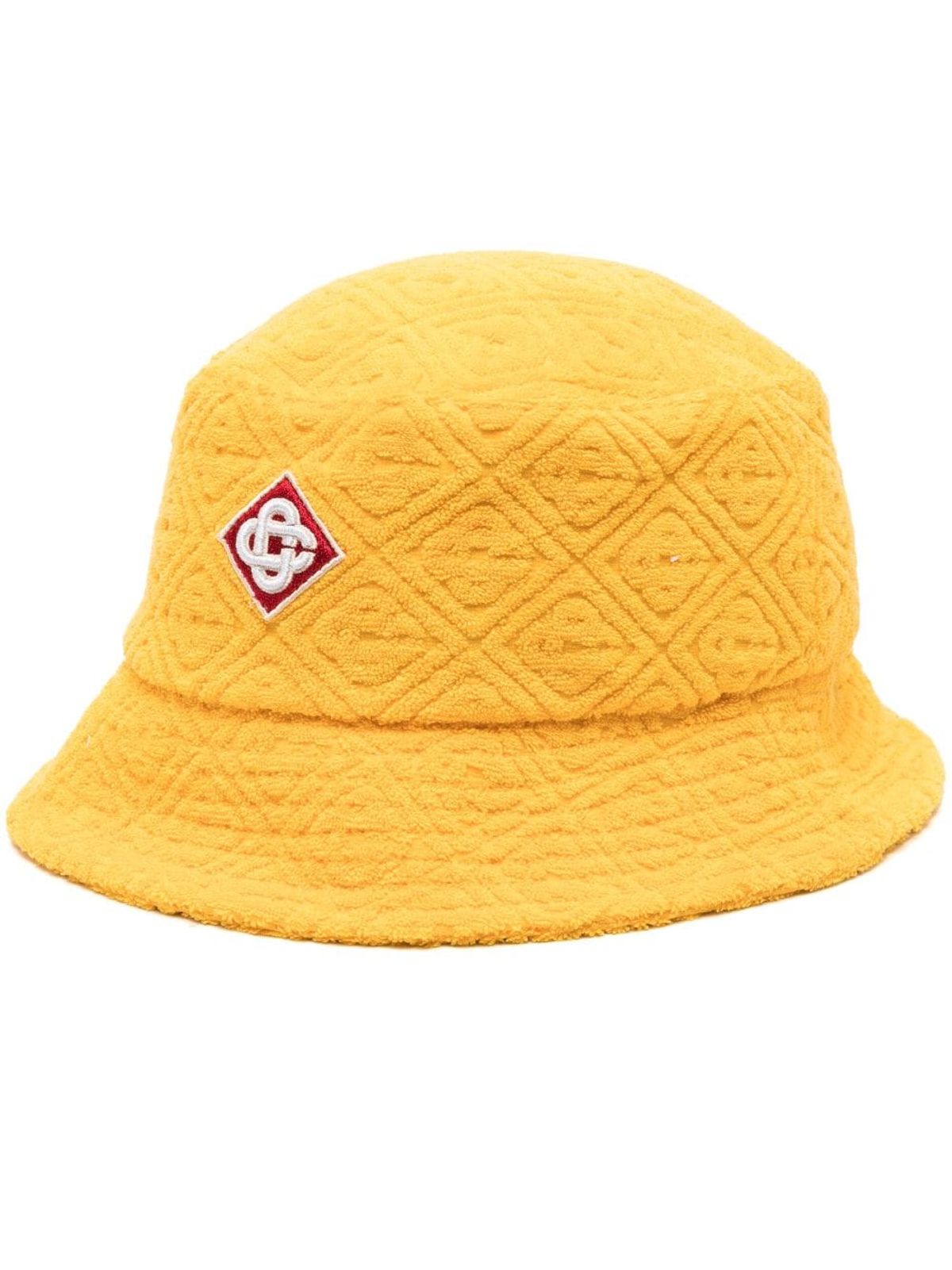 Casablanca Diamond Yellow Monogram Bucket Hat