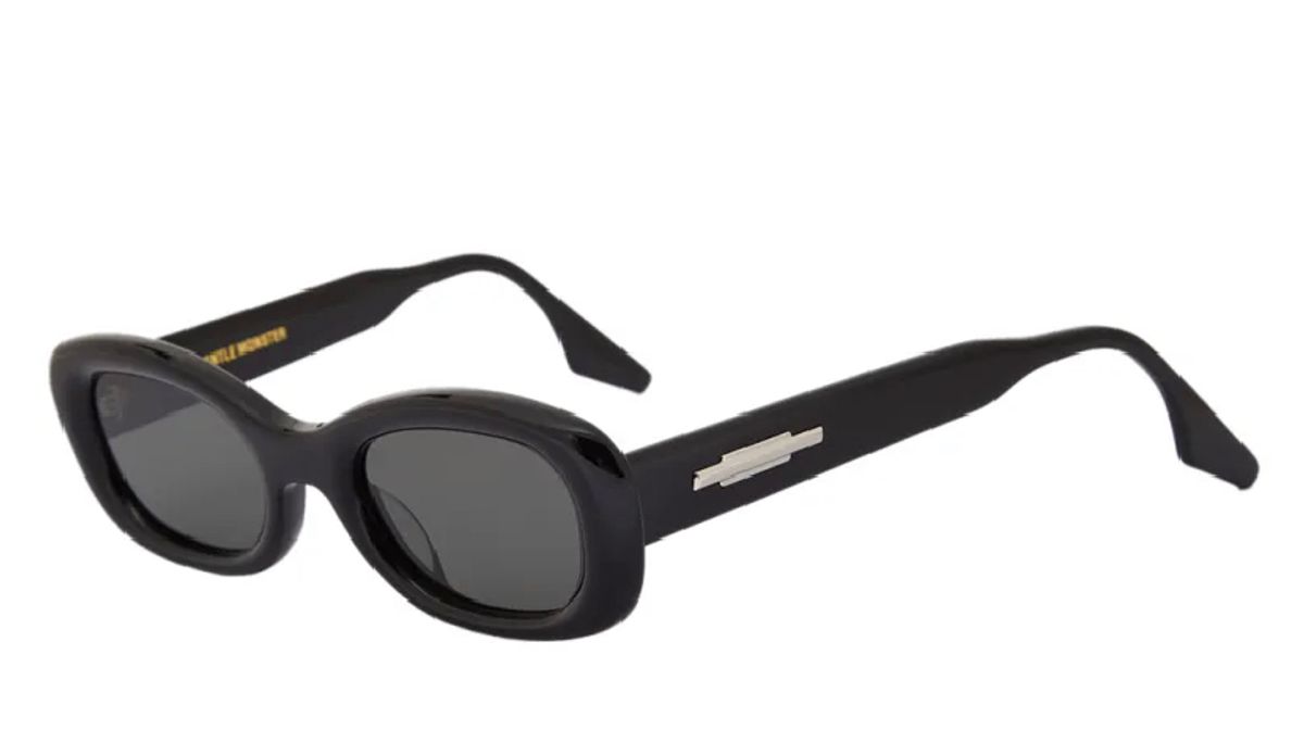 Gentle Monster Black & Grey Tambu Sunglasses