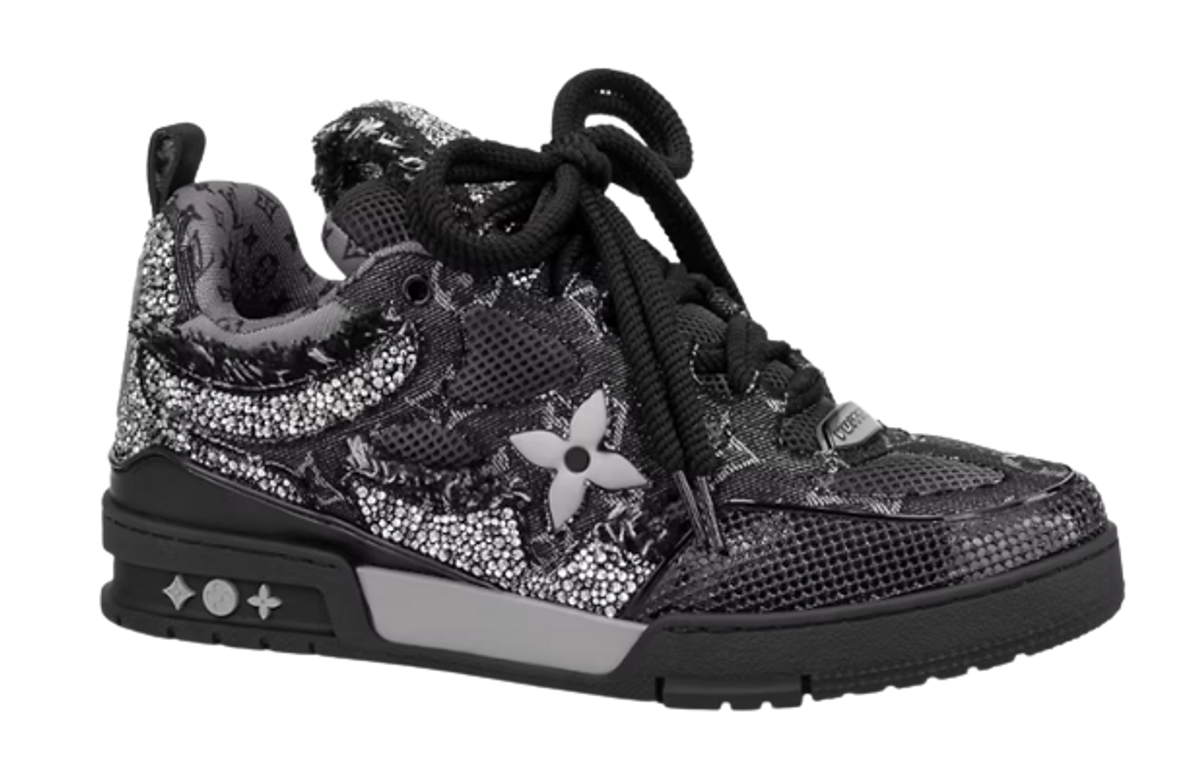 Louis Vuitton LV Black Skate Sneakers