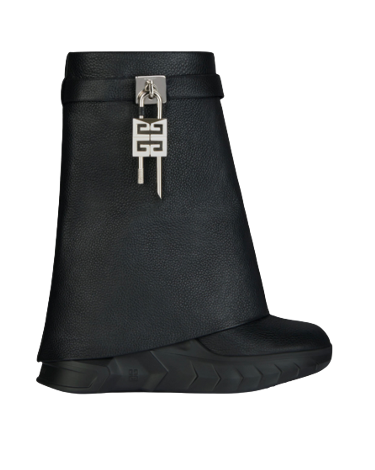 Givenchy Shark Lock Biker Ankle Boots