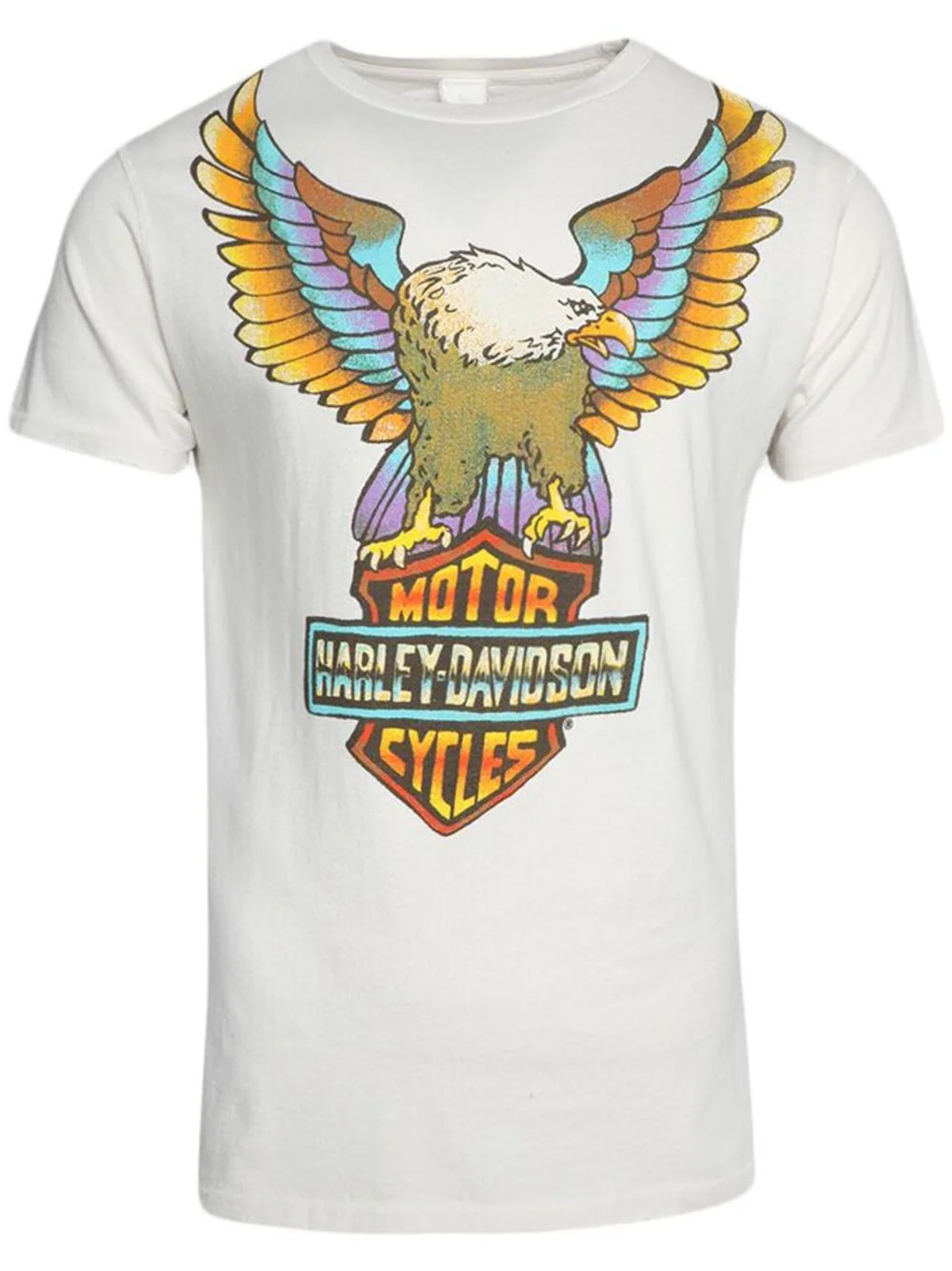 Made Worn White Graphic-print Cotton T-shirt