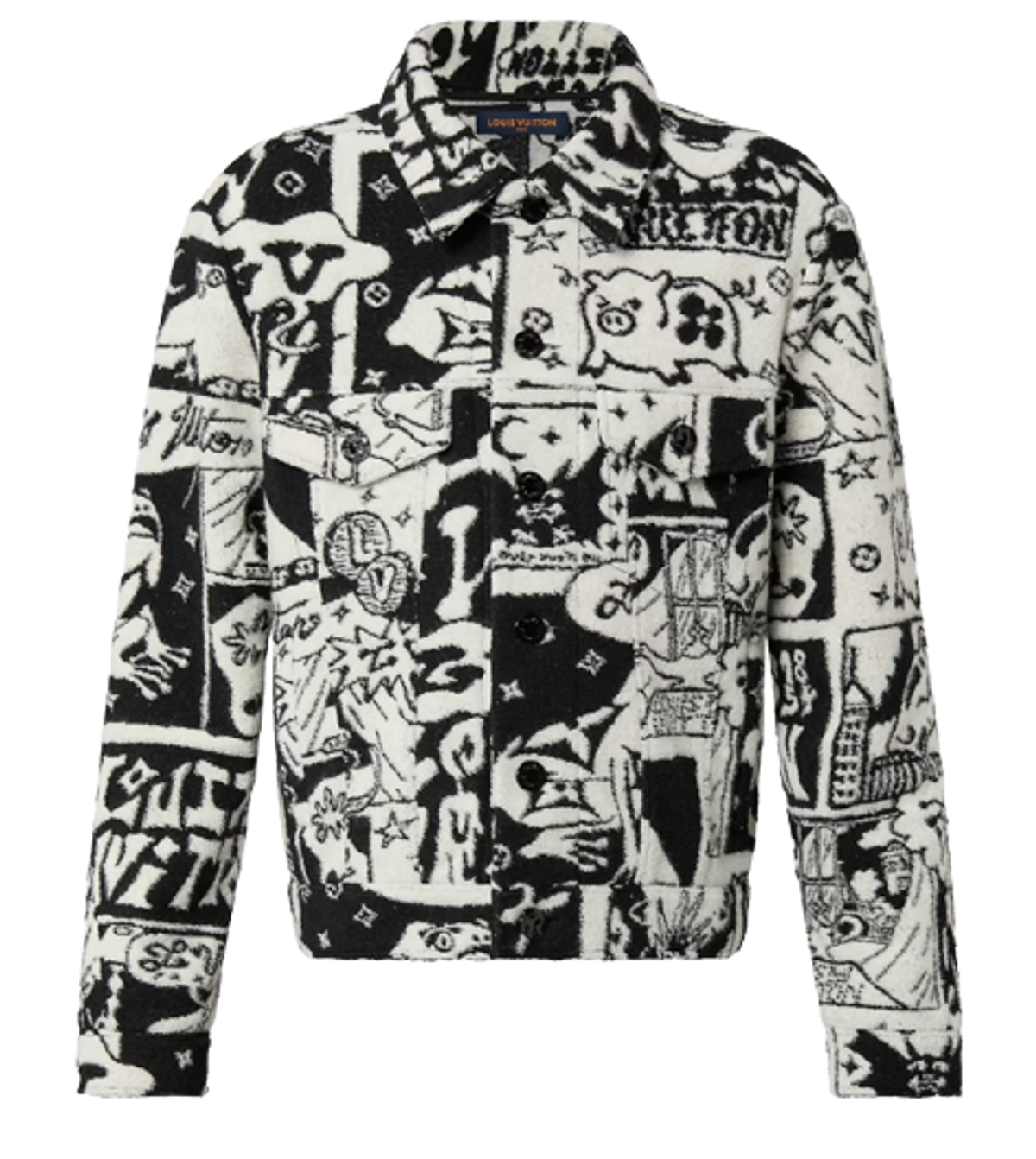Louis Vuitton Comics Trucker Jacket