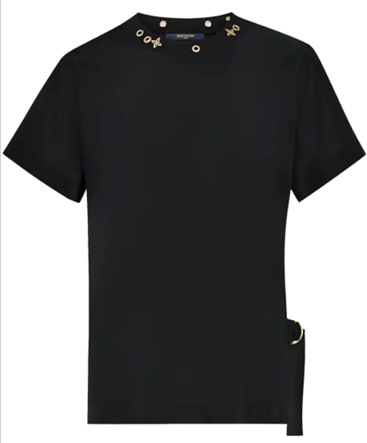 Louis Vuitton Black Side Strap T-Shirt