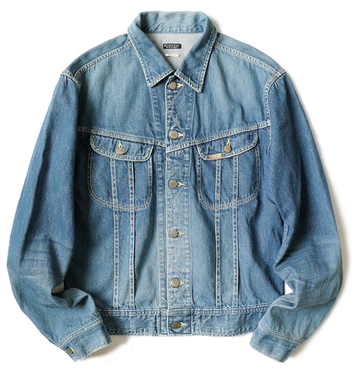 Kapital 11.5oz Denim Westerner Long Jacket