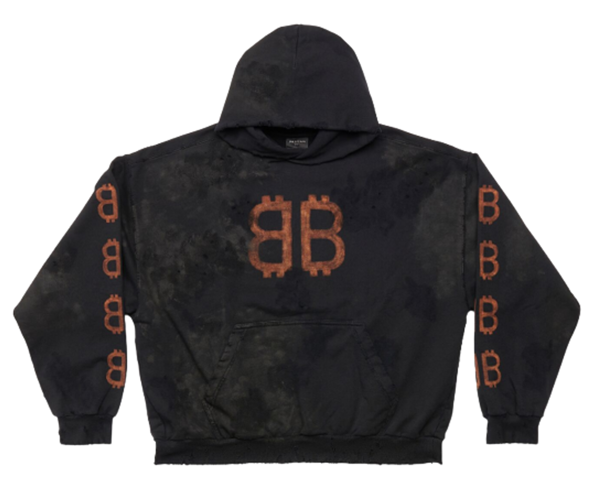 Balenciaga Crypto Medium Fit Hoodie