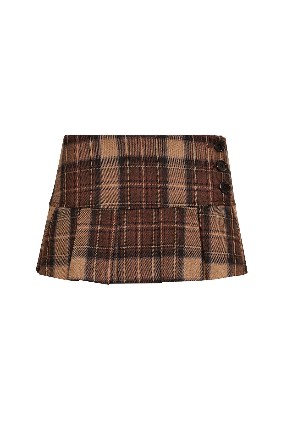 Danielle Guizio Plaid Skirts