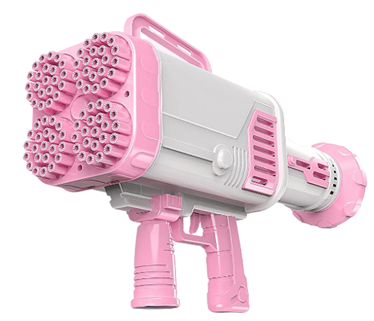 No Name Upgraded Pink Bubble Gun WHAT’S ON THE STAR?