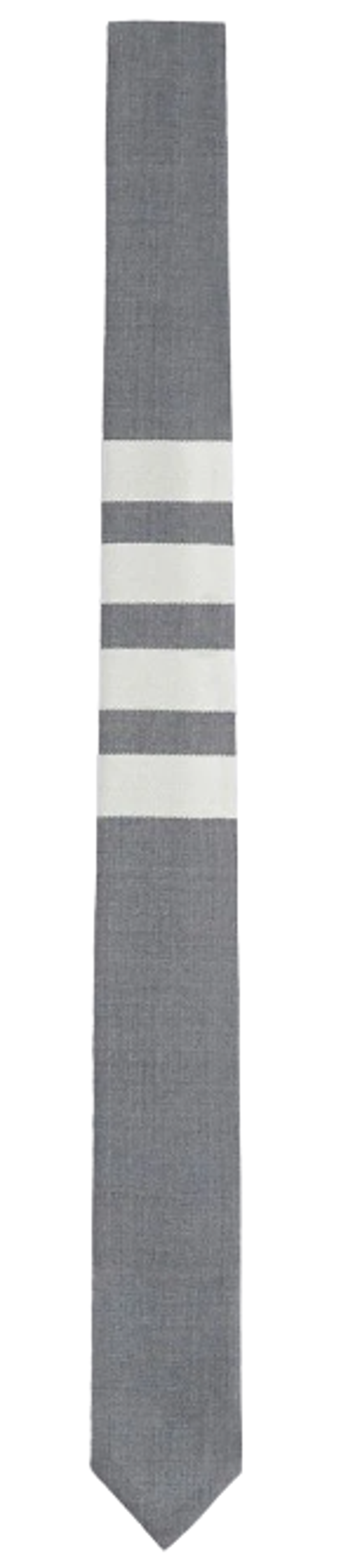 thom browne grey tie