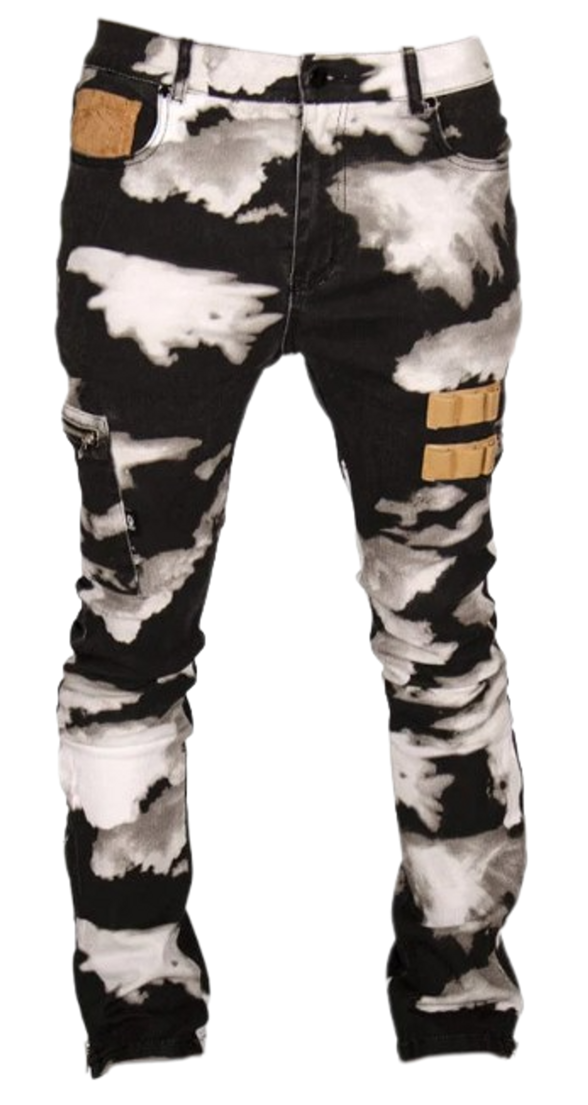 The Hideout Clothing Rifle Cloud Bleached Denim Jeans
