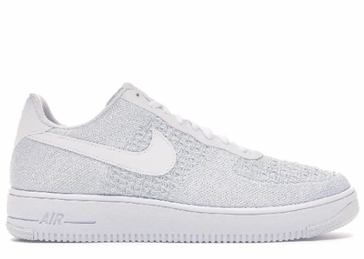 Nike Air Force 1 Flyknit 2 White Pure Platinum