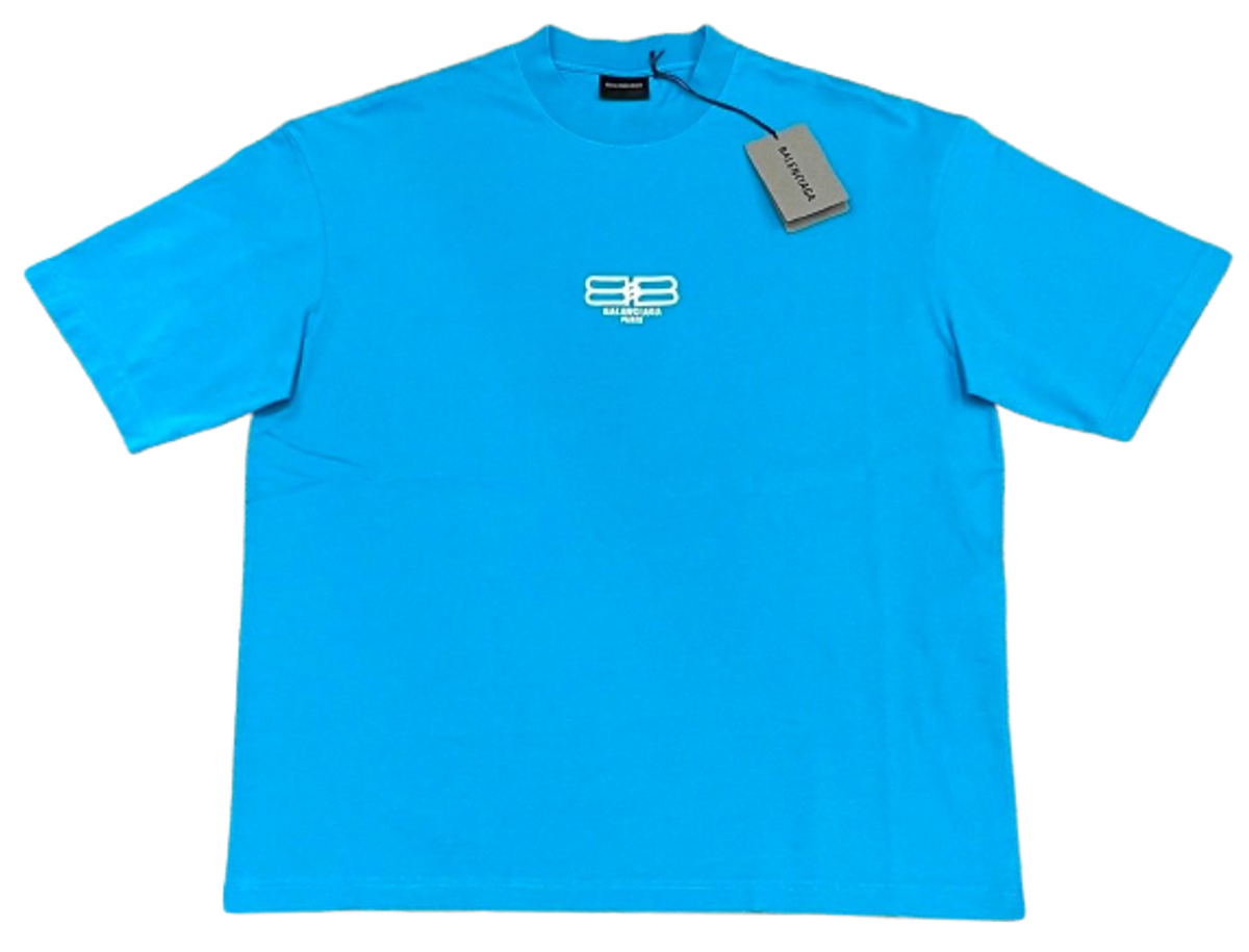 Balenciaga BB Paris Icon Logo T-Shirt