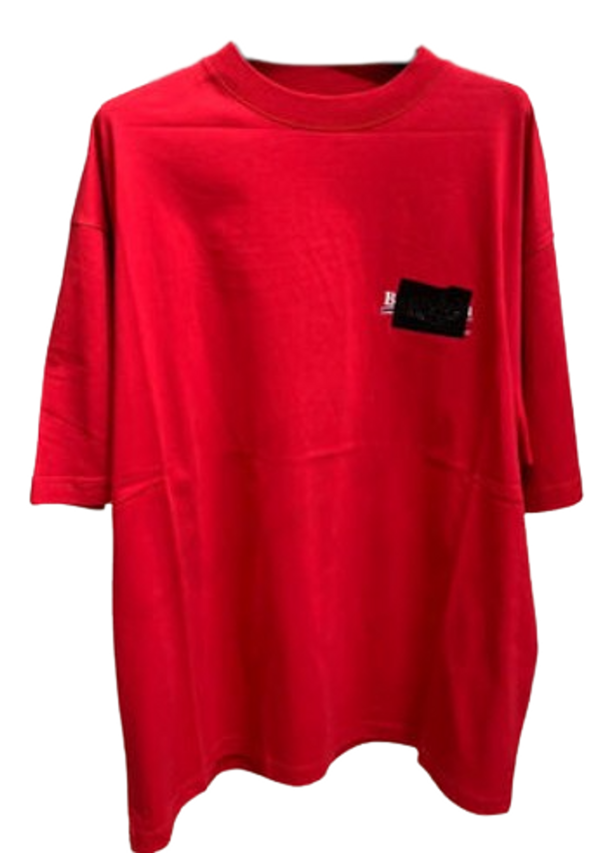 balenciaga red tee
