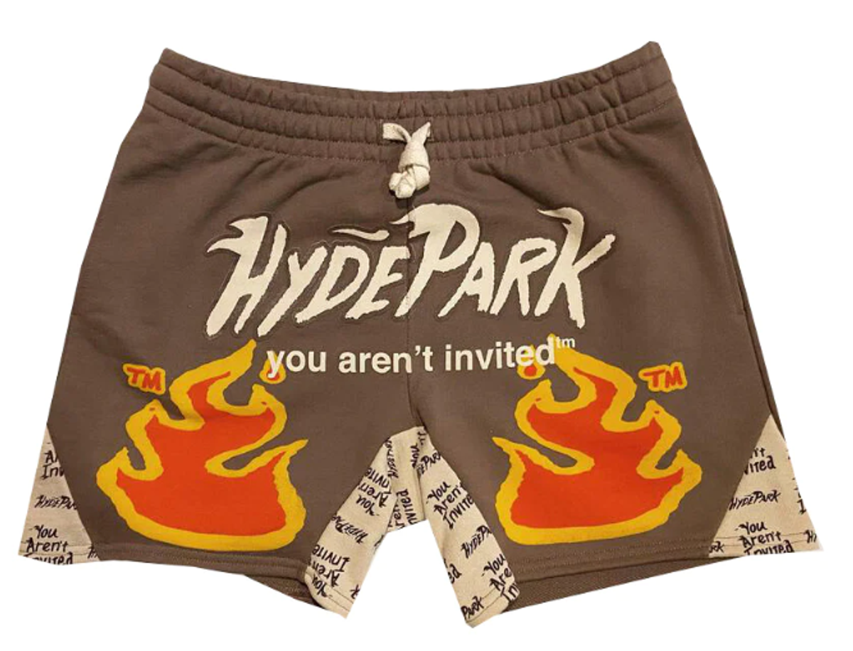 Hyde Park Khaki Bring The Heat Panel Shorts
