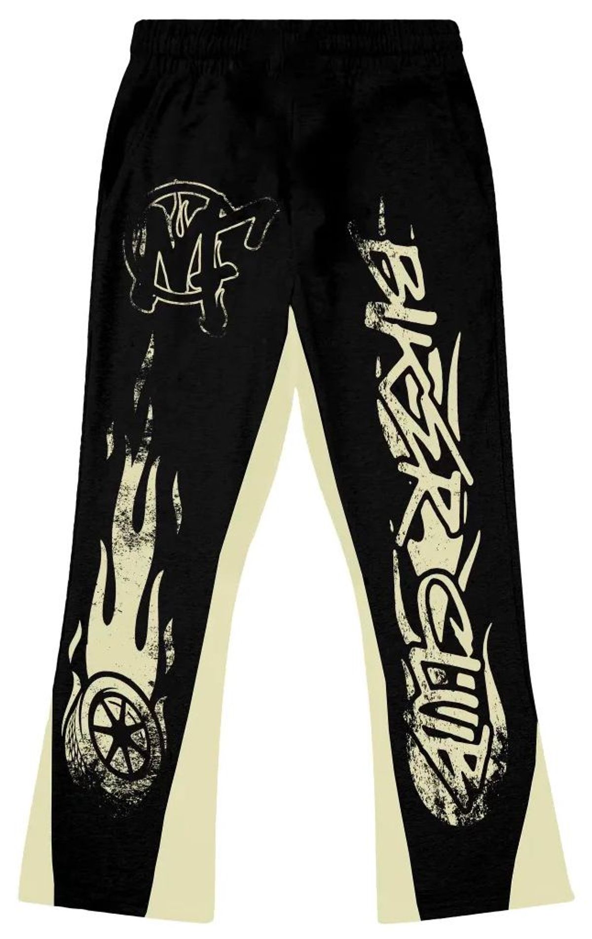 Merlins Father Bikers Hawk Black Pants