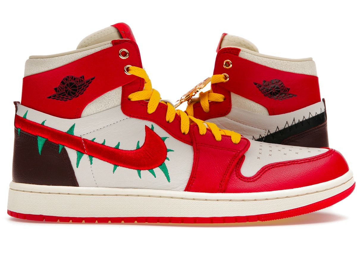 Nike × Teyana Taylor Merch Air Jordan 1 High Zoom CMFT 2 A Rose From Harlem Sneakers
