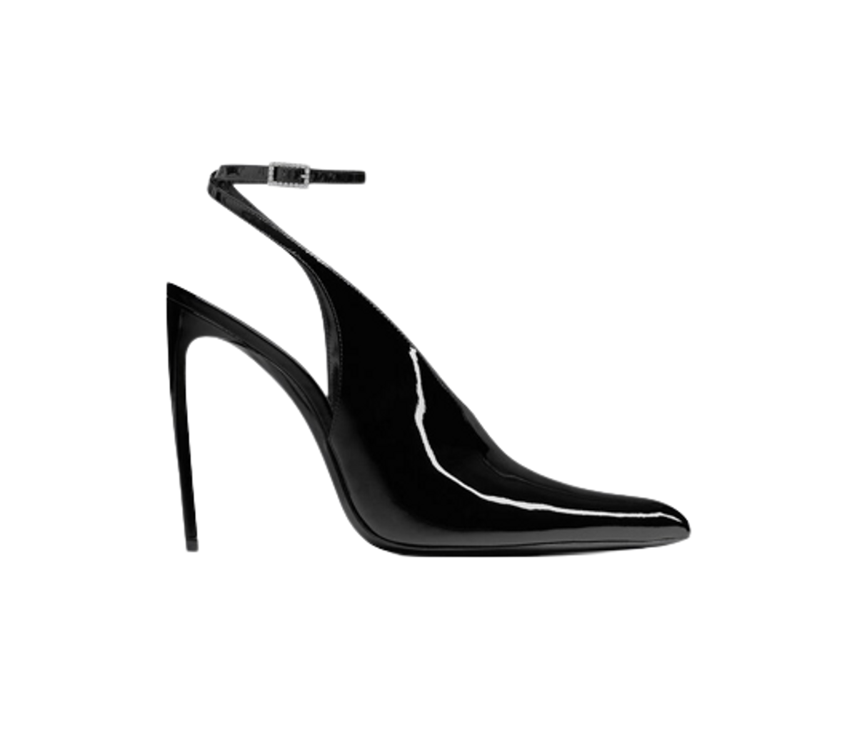 Saint Laurent Pulp Patent Leather Slingback Pumps