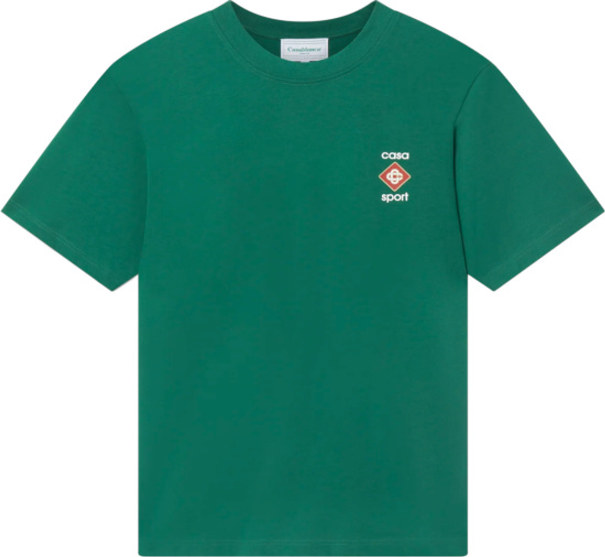Casablanca Green Casa Sport Logo 3d T-shirt
