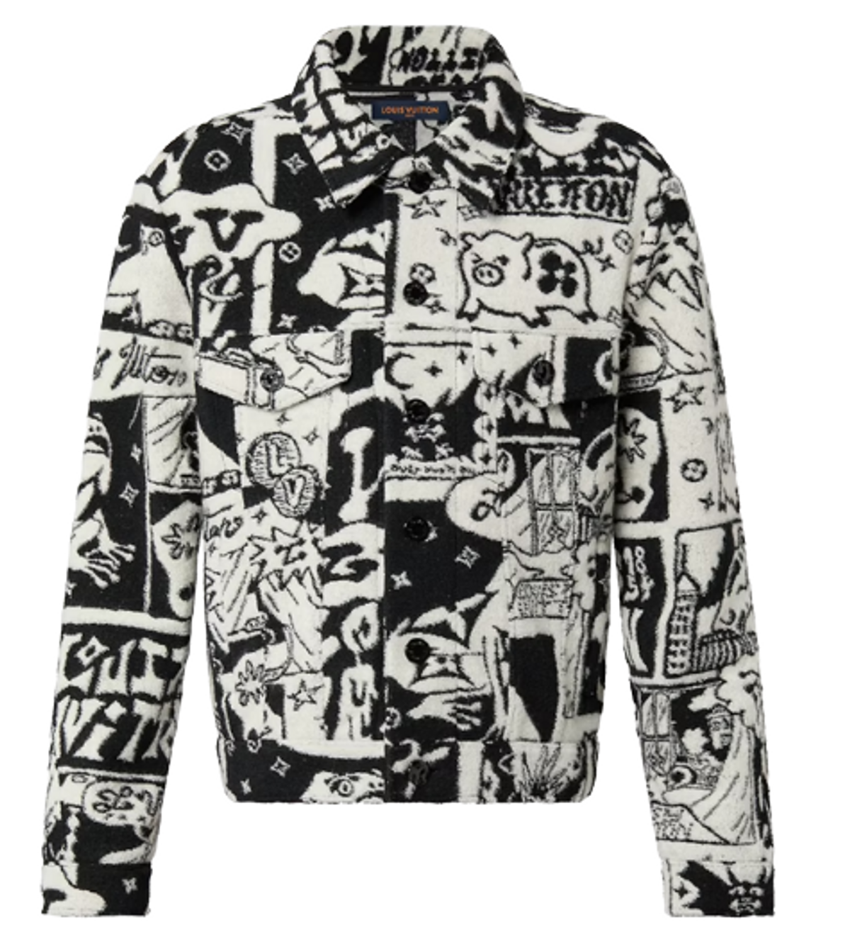 Louis Vuitton Comics Trucker Jacket