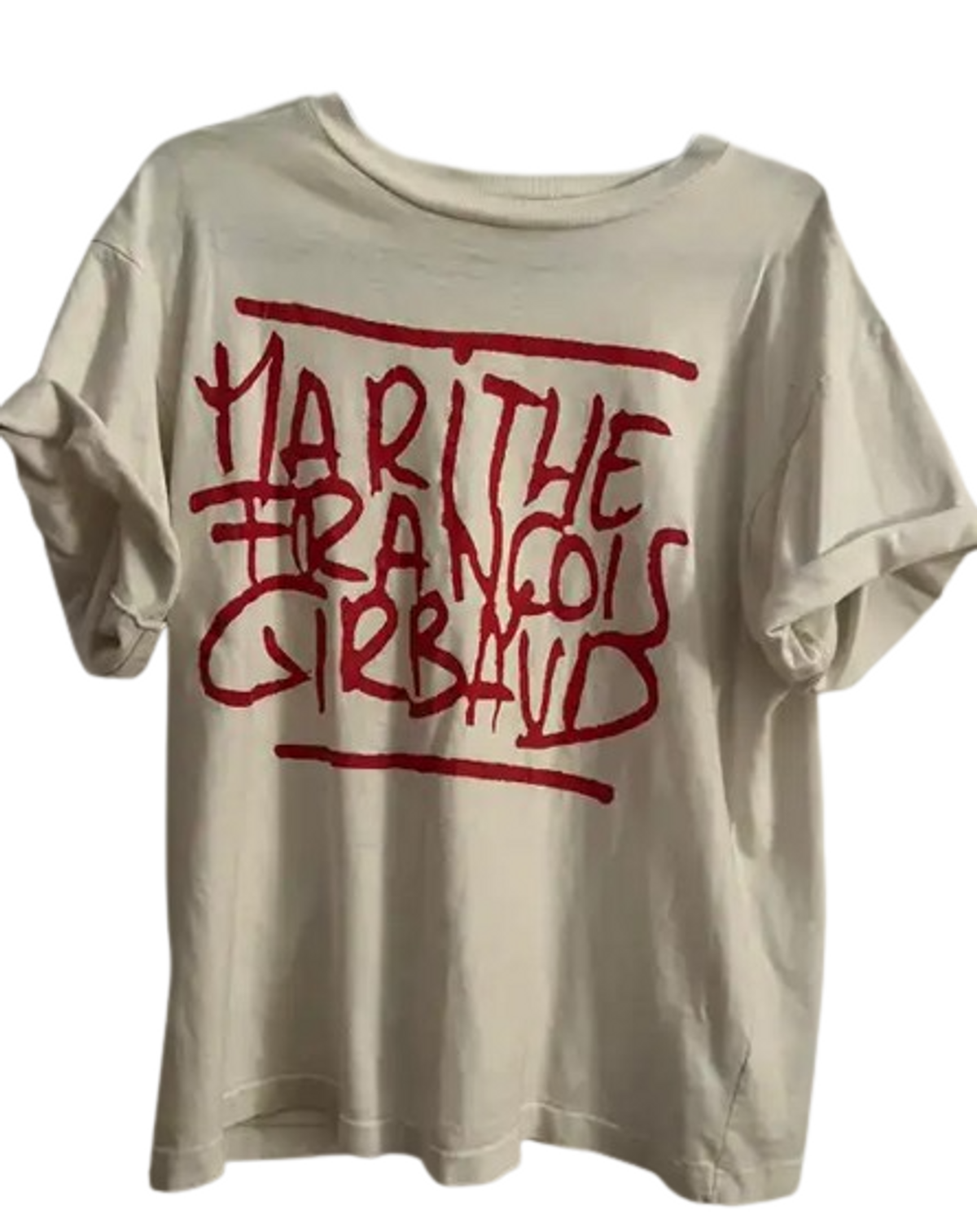 Marithe + Francois Girbaud Red Logo T-Shirt