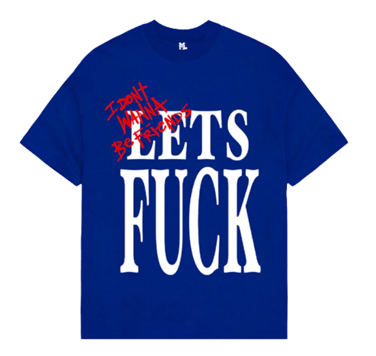 Merlins Father Lets F**k Blue Tee