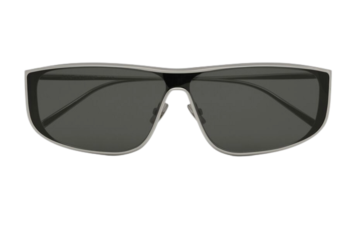 Saint Laurent 605 Silver Grey Luna Sunglasses