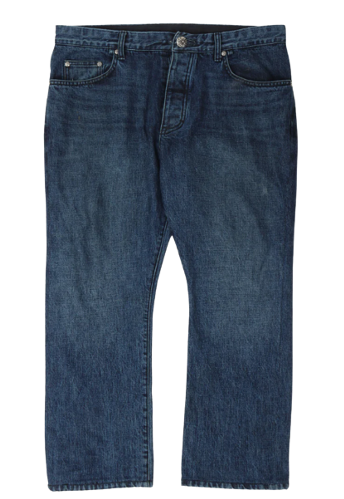 Chrome Hearts Plain Indigo Denim Jeans