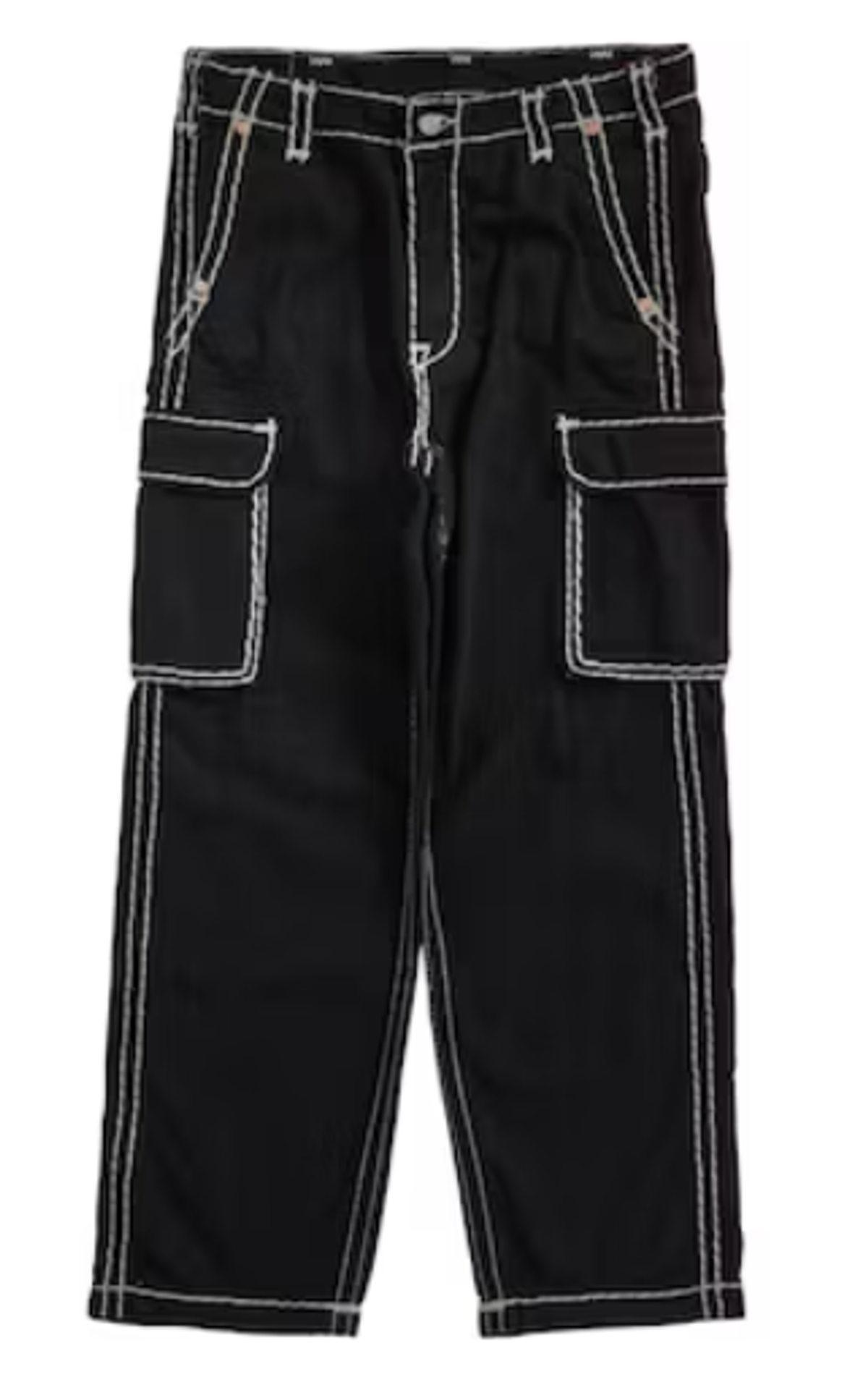 Supreme × True Religion Black Denim Cargo Pants