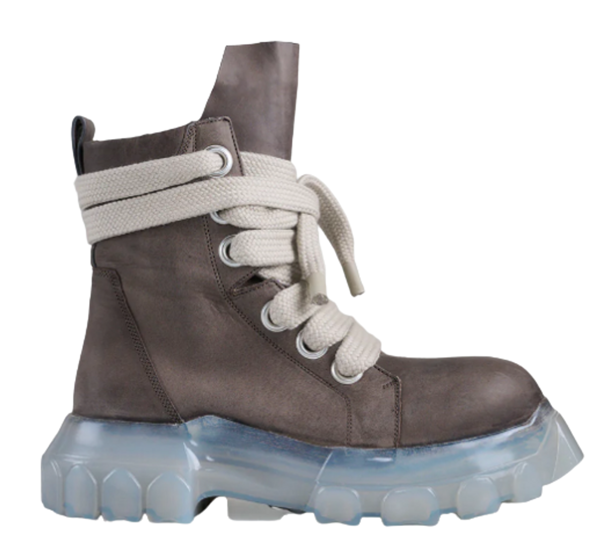 Rick Owens Jumbo Lace Tractor Bozo Boots
