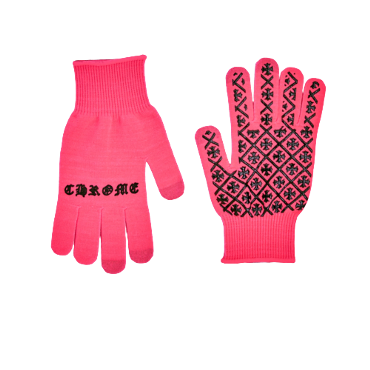 Chrome Hearts Checkmate Work Gloves