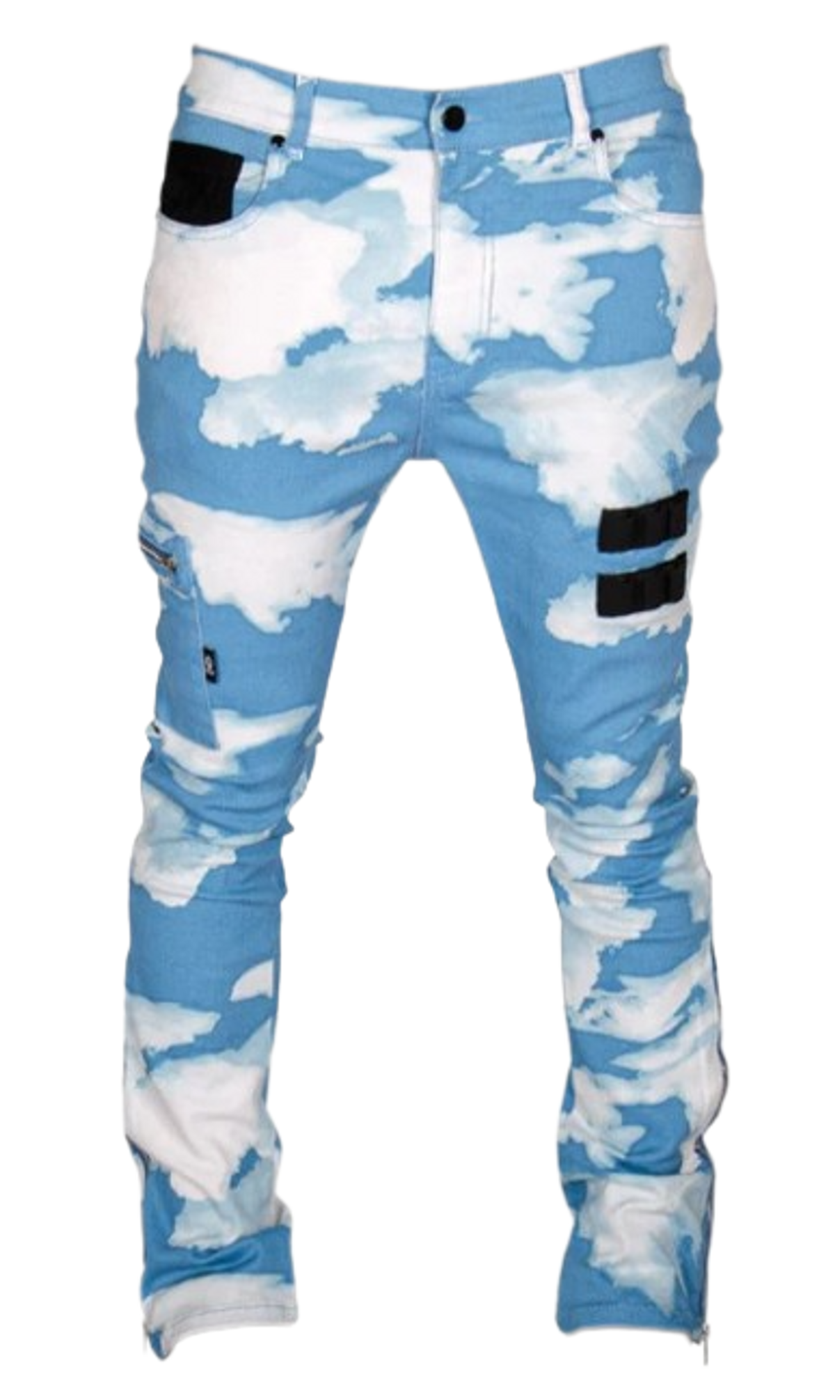 The Hideout Clothing Rifle Cloud Bleached Denim Jeans