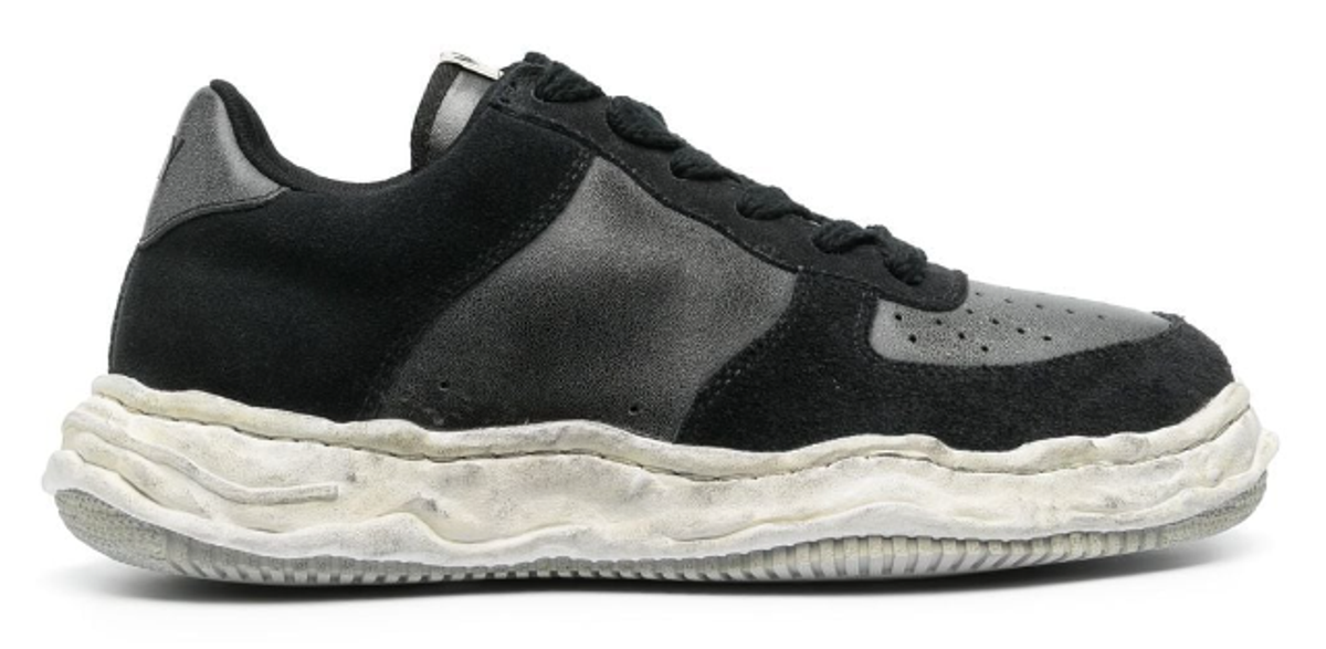 Maison Mihara Yasuhiro Black Wayne Low Top Sneakers