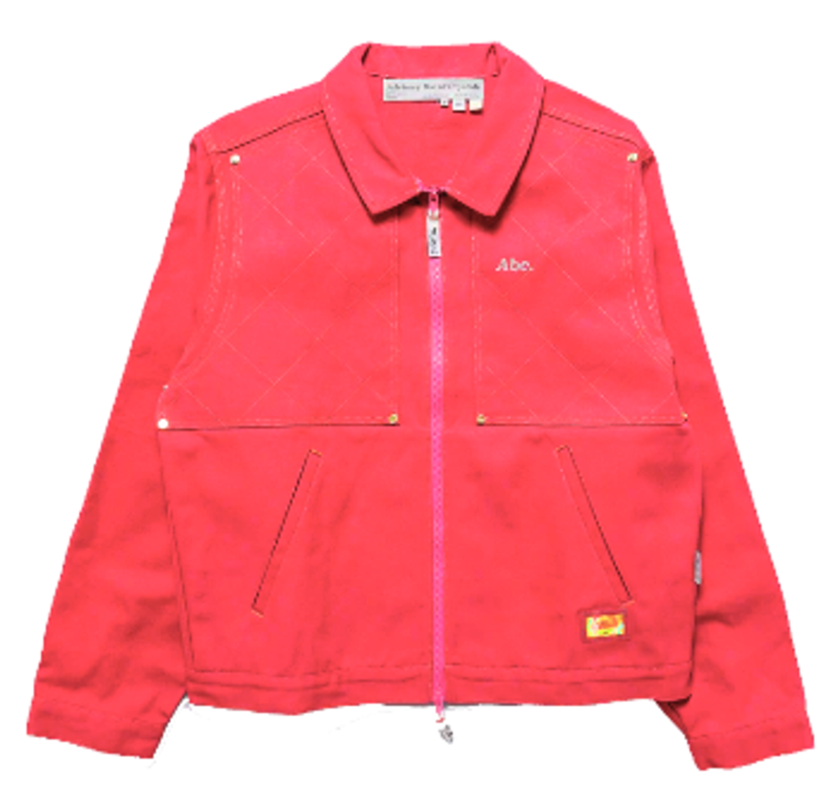 Advisory Board Crystals Diamond Stitch Harrington Jacket