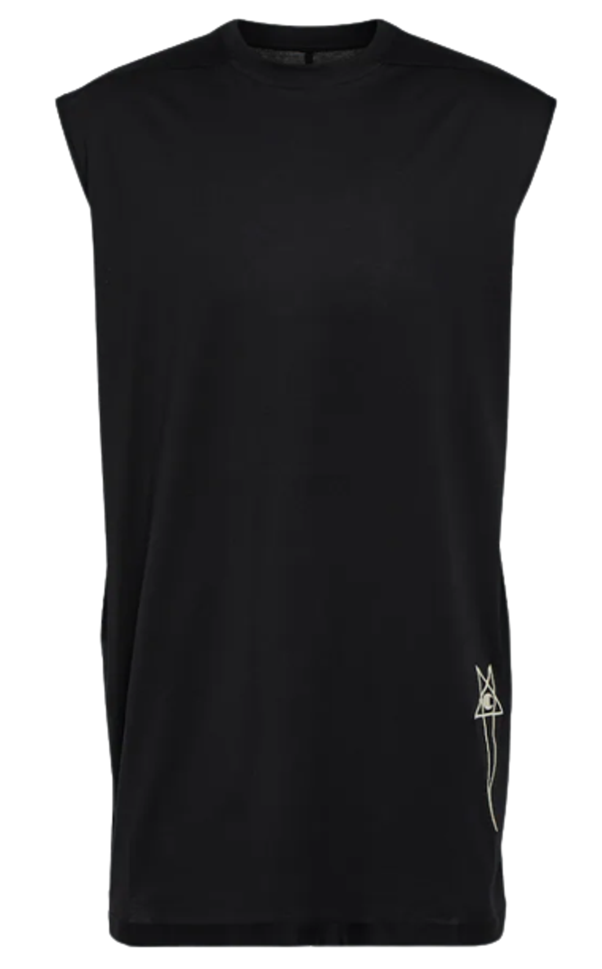 Rick Owens Black Champion Edition Tarp T-shirt