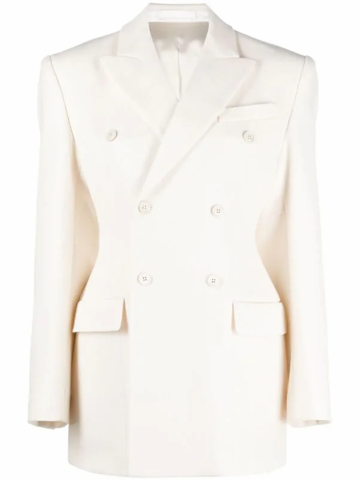 Wardrobe.NYC Double Breasted Contour Blazer